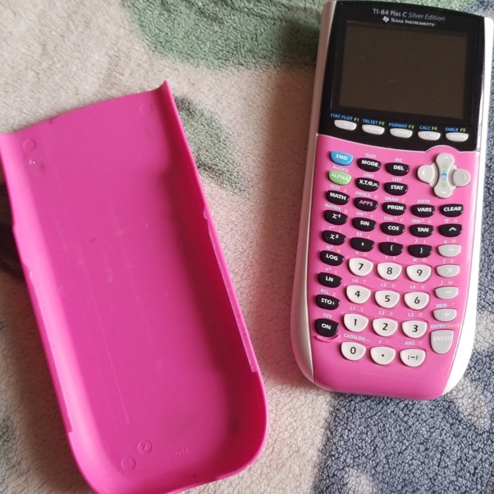 Ti 84 plus c silver edition graphing calculator